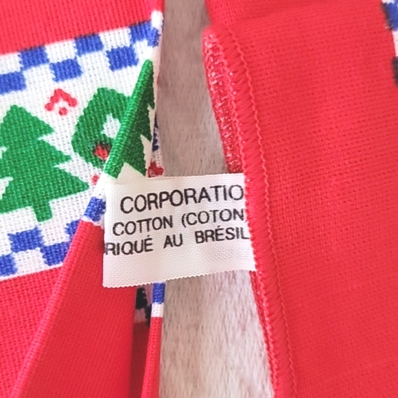 Christmas Ducks Linen Napkins -Set of 6 - Picture 7 of 7